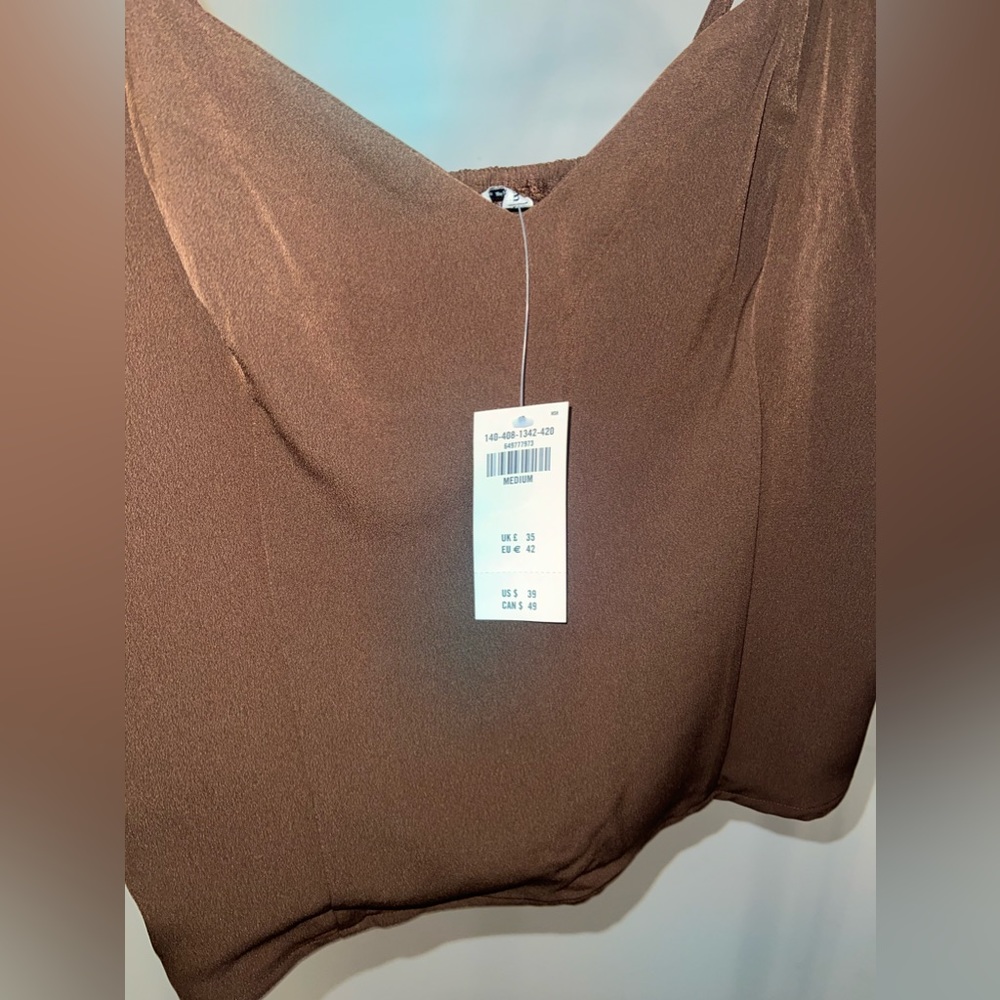 Abercrombie & Fitch Brown Corset Tank Top - Picture 5 of 7